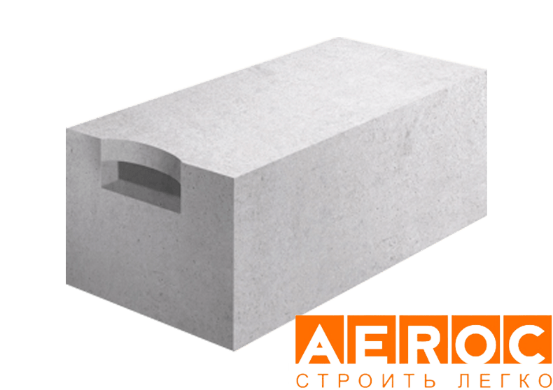 Газобетон Aeroc D500 625х400х250 мм