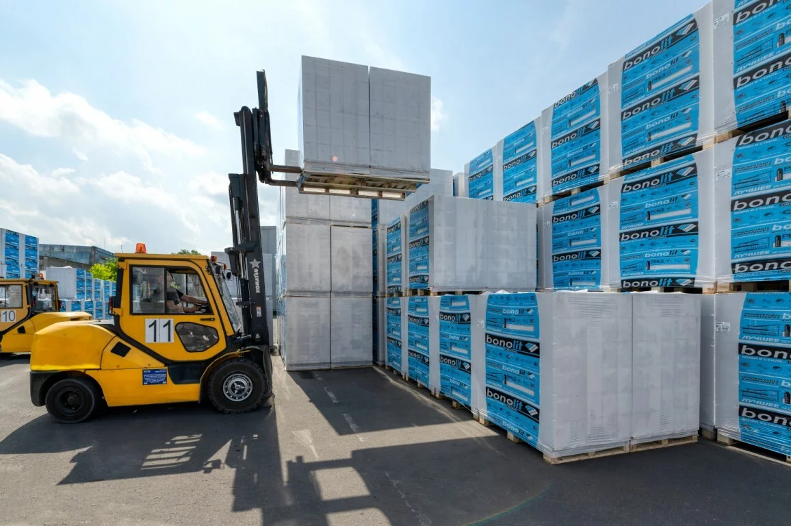 Газобетон Bonolit D500 600х375х250 мм фото 3