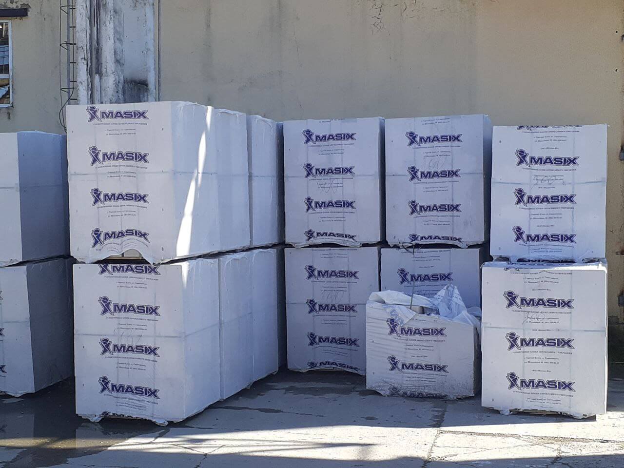 Газобетон Masix D600 625х200х250 мм фото 8